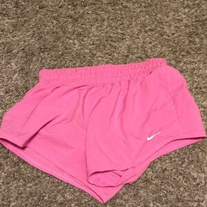 Nike Women's Vibrant Pink Athletic Shorts